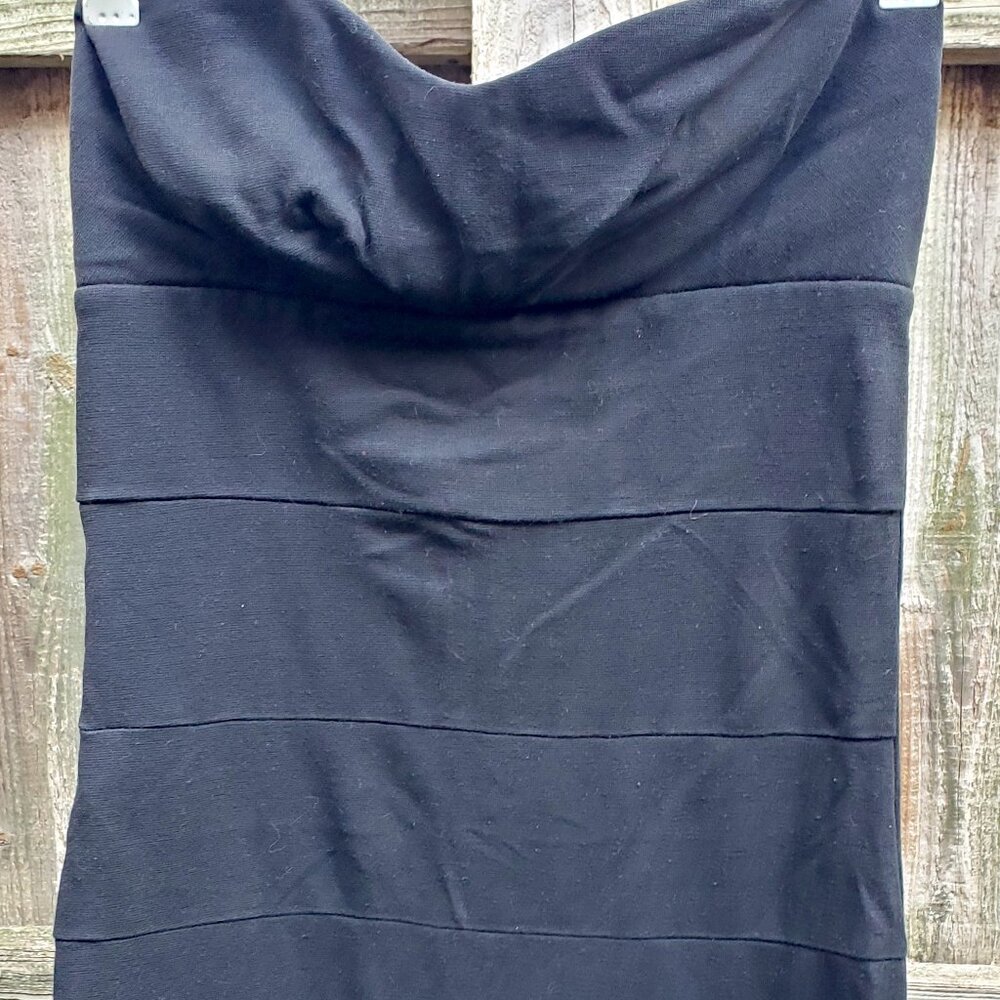 Strapless bandage mini dress